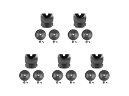 5x Para V10 V11 V15 Aspirador 100w High Torque Limpador Cabeça V-ball Conector