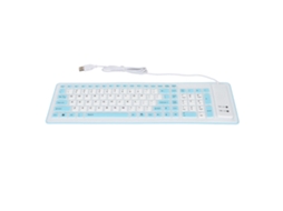 Teclado Silicone Plegable Impermeable Silencioso