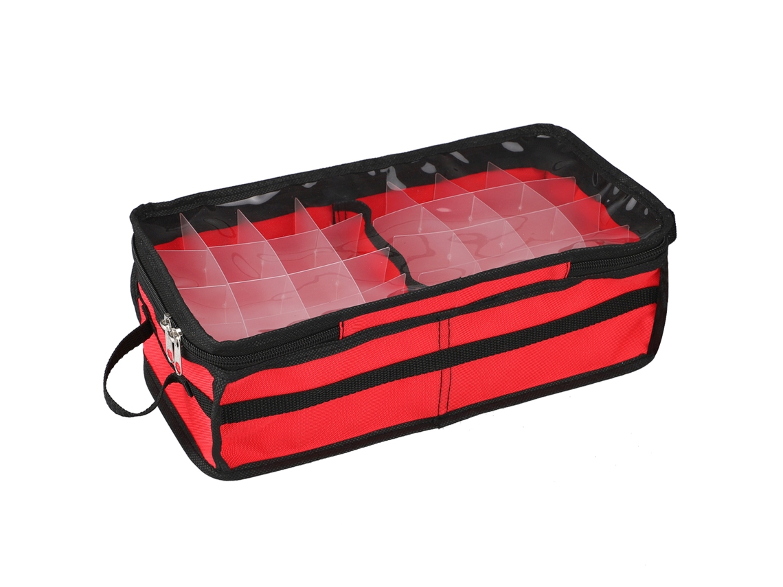 Cama de Metal Vermelha 61x30,5x15cm LAXISCREED