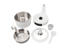 Panela elétrica inteligente de aço inoxidável 3l para arroz e sopas com função de elevação, plugue US 110v 700w LAXISCREED