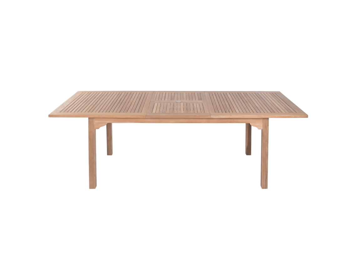 Mesa de Jantar em Teca Extensível ALEXANDRA HOUSE LIVING (180x100x75cm)