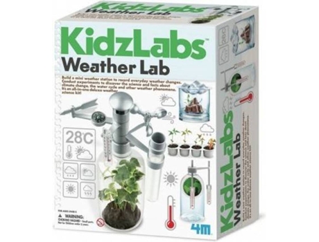 Construção 4M Kids Labs: Weather Lab (Idade Mínima: 8)