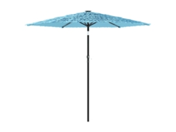 Guarda-sol de jardim VIDAXL Azul (223x223x213 cm)
