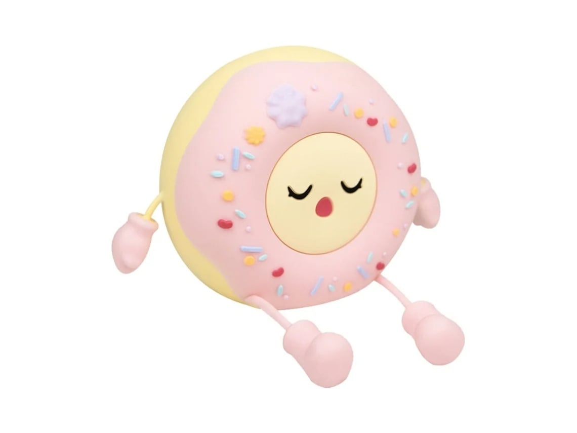 Lâmpada De Donut Luz Noturna De Donut Fofa Presentes Para Crianças Lâmpada De Silicone Macio Luz Noturna De Berçário Infantil Luz De Bestvite