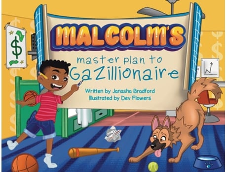 Livro Malcolms Masterplan To Gazillionaire De Janasha Bradford (inglês)