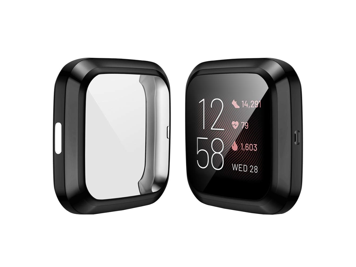 Capa Para Fitbit Versa 2 (preta) Spqment
