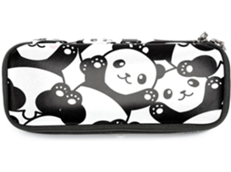 Estojo para lápis com estampa de panda, grande capacidade, ideal para escola, mesa, adultos, meninas e meninos.