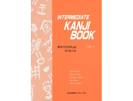 Livro Intermediate Kanji Book 1 de Chieko Kano (Japonês)