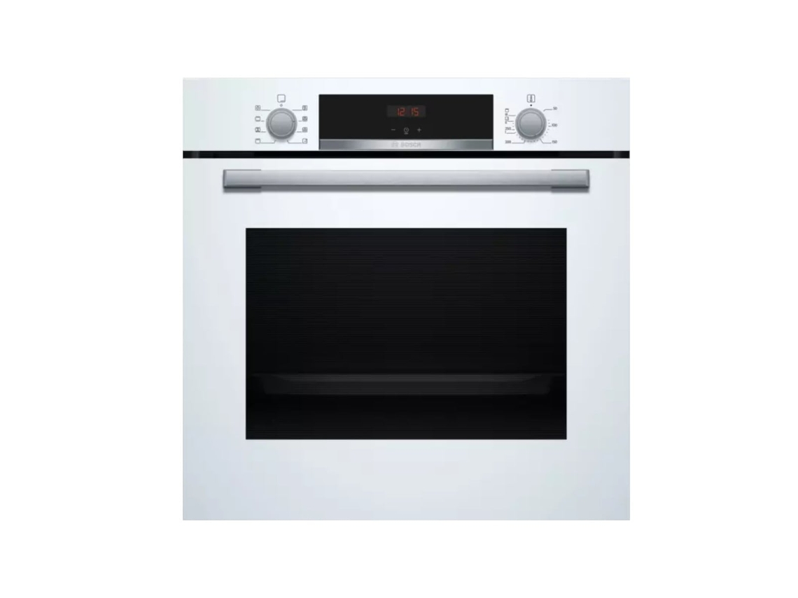 Forno Embutido de 71 L e 60 cm com Acabamento Ecoclean Branco BOSCH