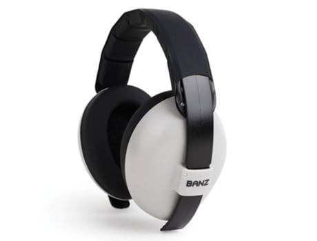 Banz Baby - Auriculares Con Cancelación De Ruido Para Bebés - Orejeras Hasta 3 Años - Grey