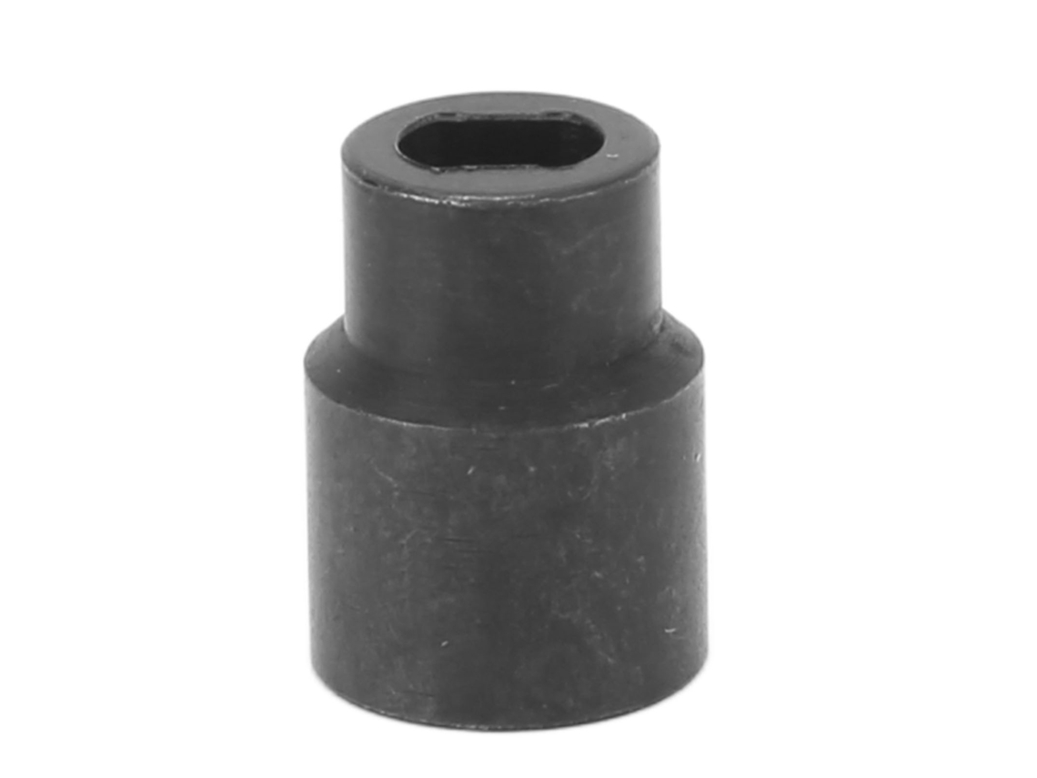 Copo De Transmissão Média Traseira De Aço Para Rc Axial 1/18 Jr Preto Estável Profissional