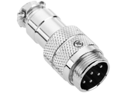 Conector micro aviação do air GX16 masculino 8 pin  BEMATIK