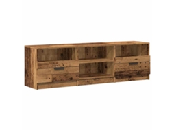 Móvel de TV Madeira Antiga 150x33,5x45 cm Madeira Trabalhada MAISON EXCLUSIVE