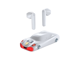 Fone De Ouvido Sem Fio Bluetooth 5.0, Qualidade De Som Hifi, Bateria De Longa Duração, Display Led, Branco