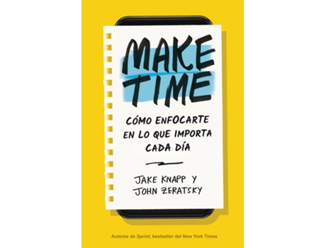 Livro Make Time de Jake Knapp (Espanhol)