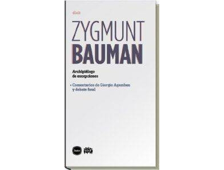 Livro Archipielago De Excepciones de Zygmunt Bauman