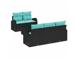 Maison Exclusive - Conjunto De Sofá De Jardim 6 Unid. 5-número De Lugares