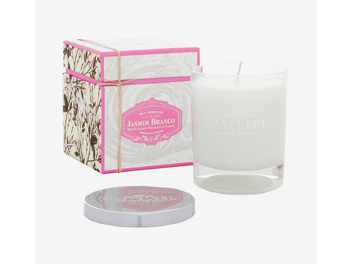 Vela Aromática Jasmim Branco CASTELBEL