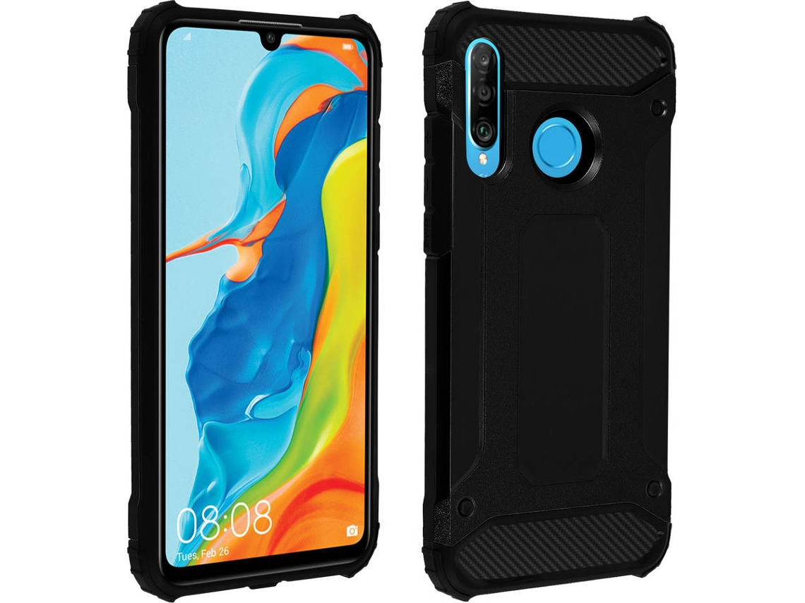 Capa Huawei P30 Lite AVIZAR Defender II Preto