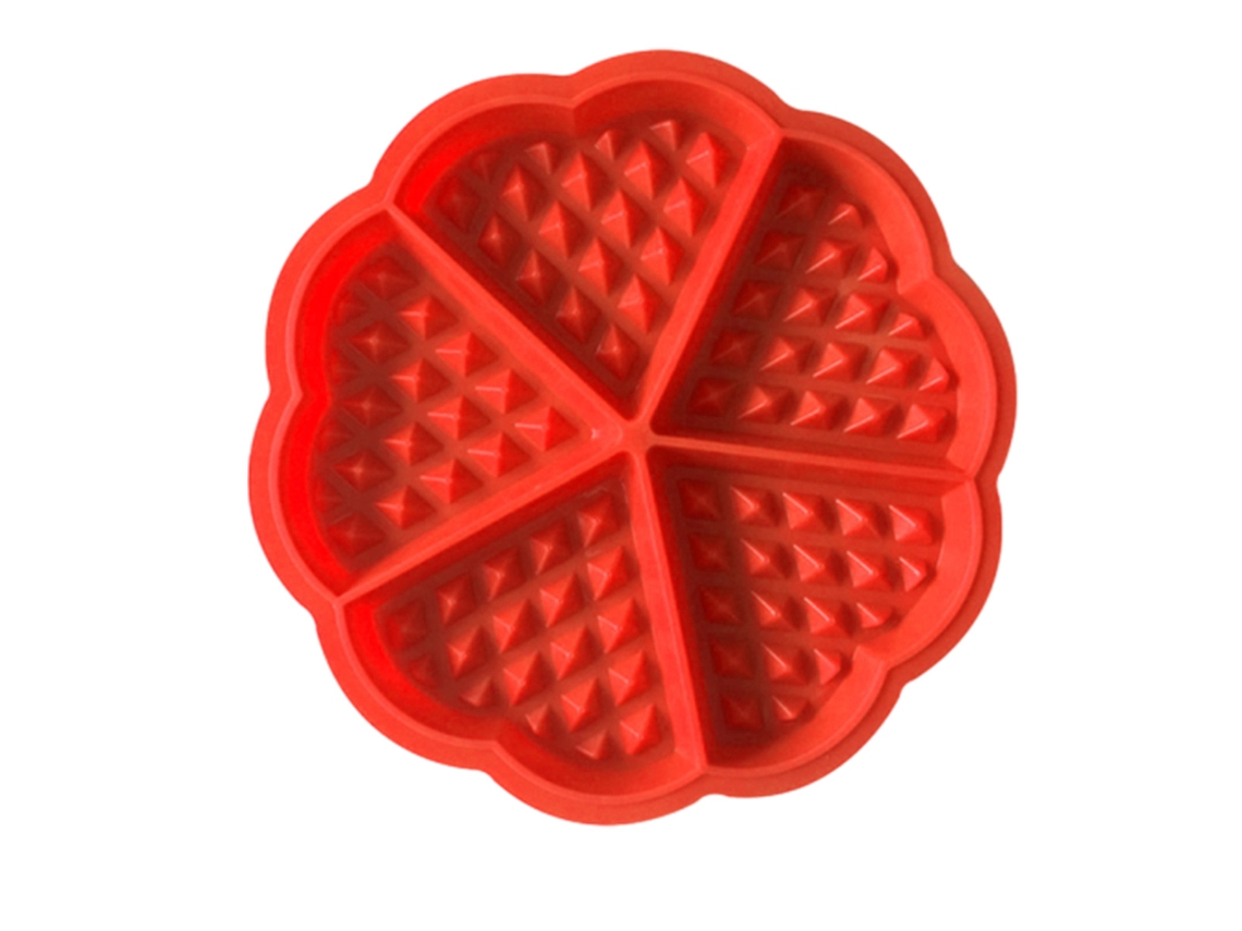 Molfo Versátil De Waffle De Silicone Antico