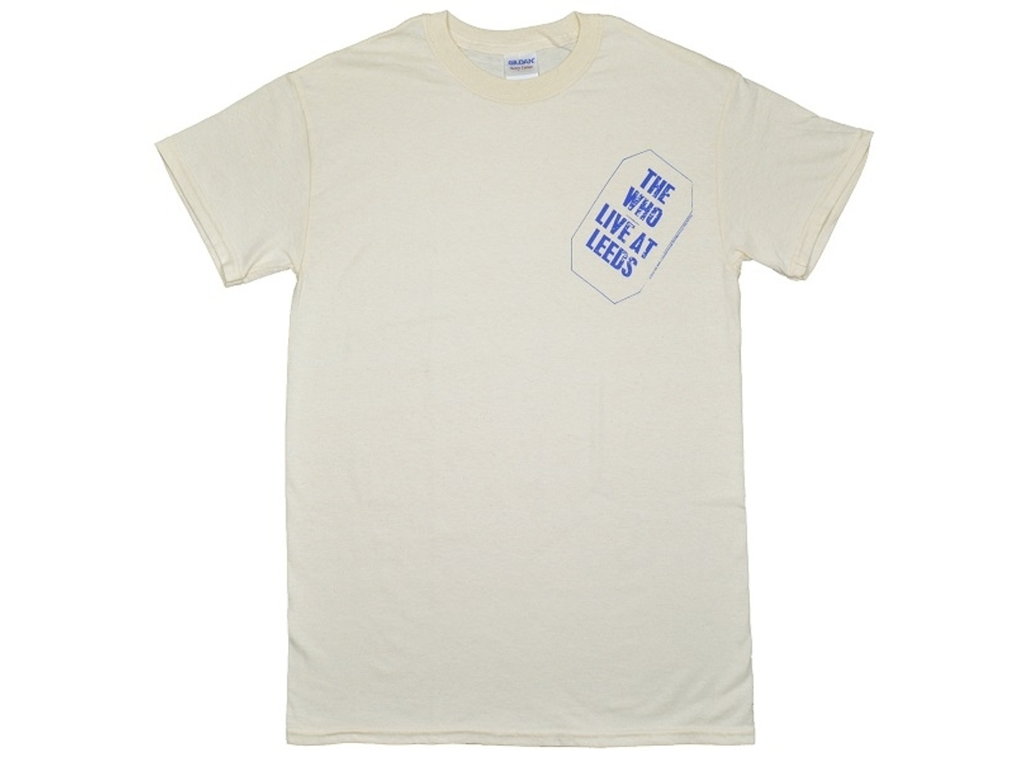 The Who Live At Leeds T-shirt Unisex Adults Size:l