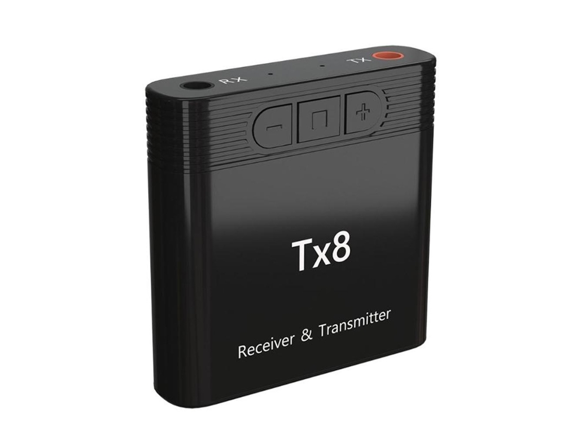 Transmissor E Receptor Bluetooth 5.0 2 Em 1 Tx8 Para Tv, Pc, Fones De Ouvido E Áudio.