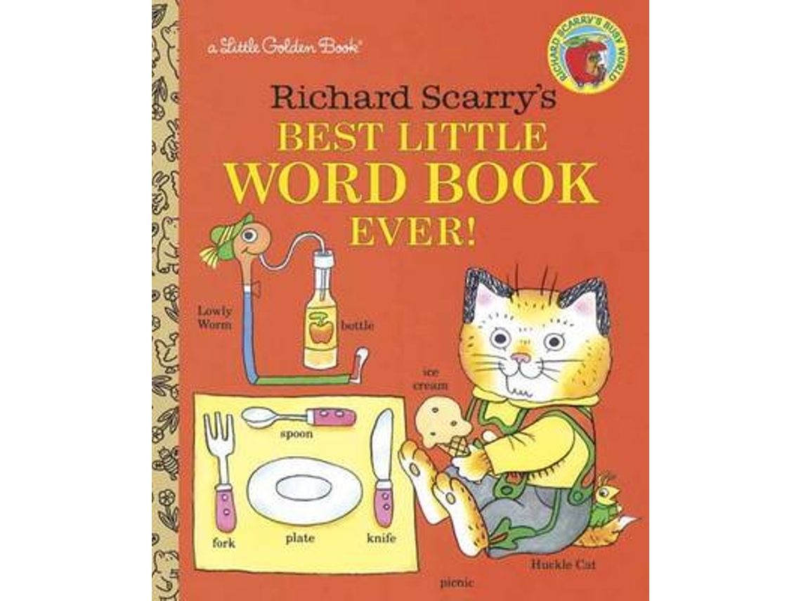 Livro Richard Scarrys Best Little Word Book Ever de Richard Scarry (Inglês - Capa Dura)