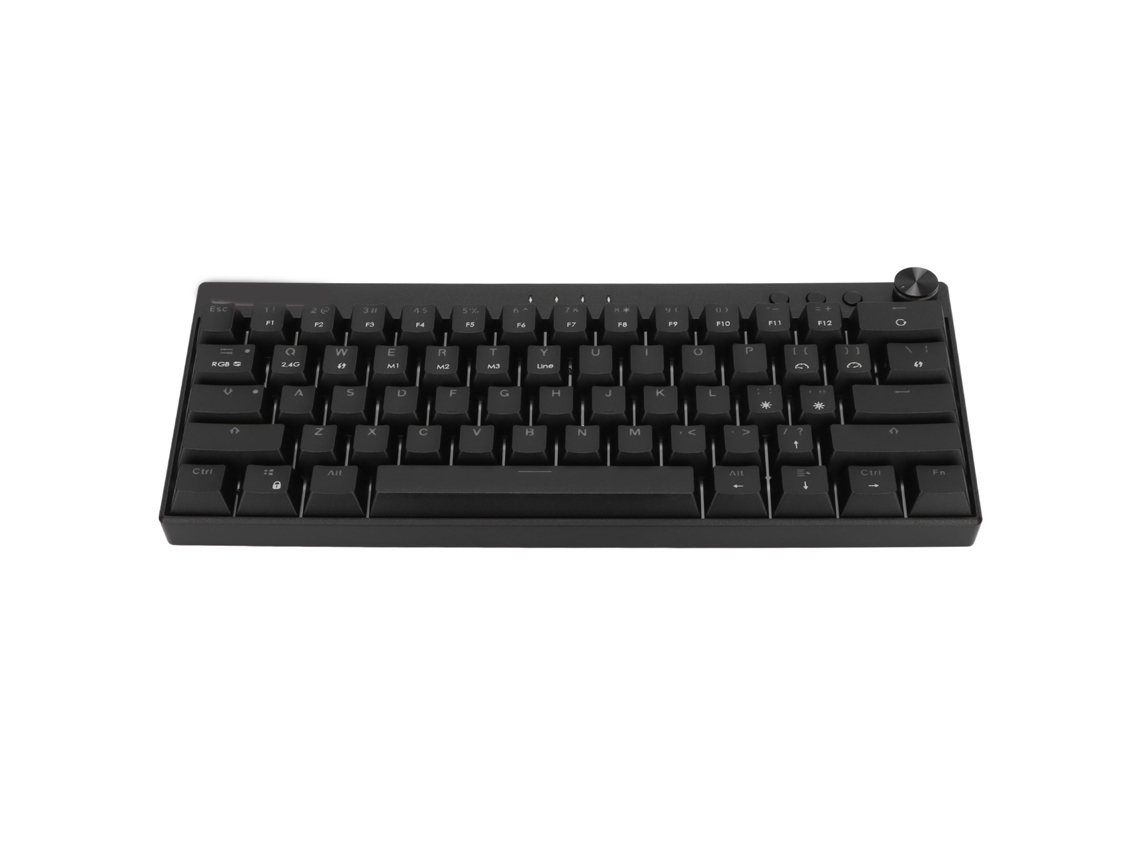 Teclado Mecânico LAXISCREED (61 Teclas, Tri modo, Rgb)