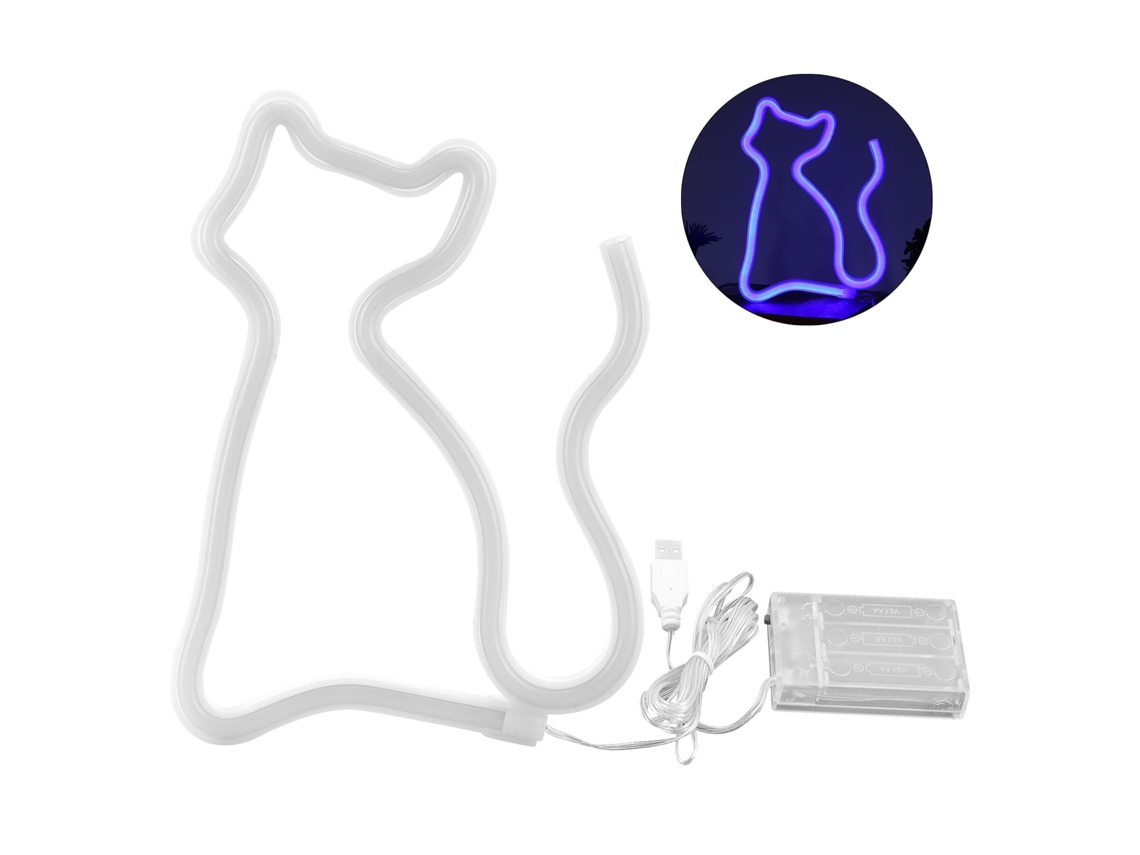 Luz de Neón LED letras Hello decorativa para parede festa e casamento | S/MARCA