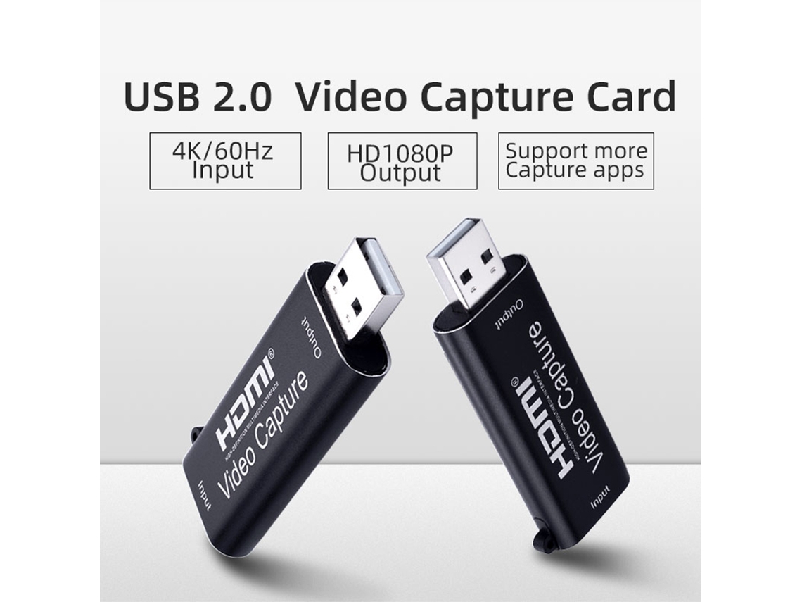 Placa de Captura Hdmi EOOCOO para Jogos ao Vivo