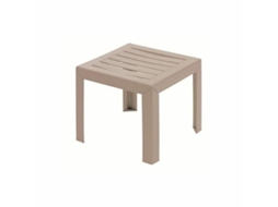 Mesa De Apoio Grosfillex Miami (castanho Plástico)