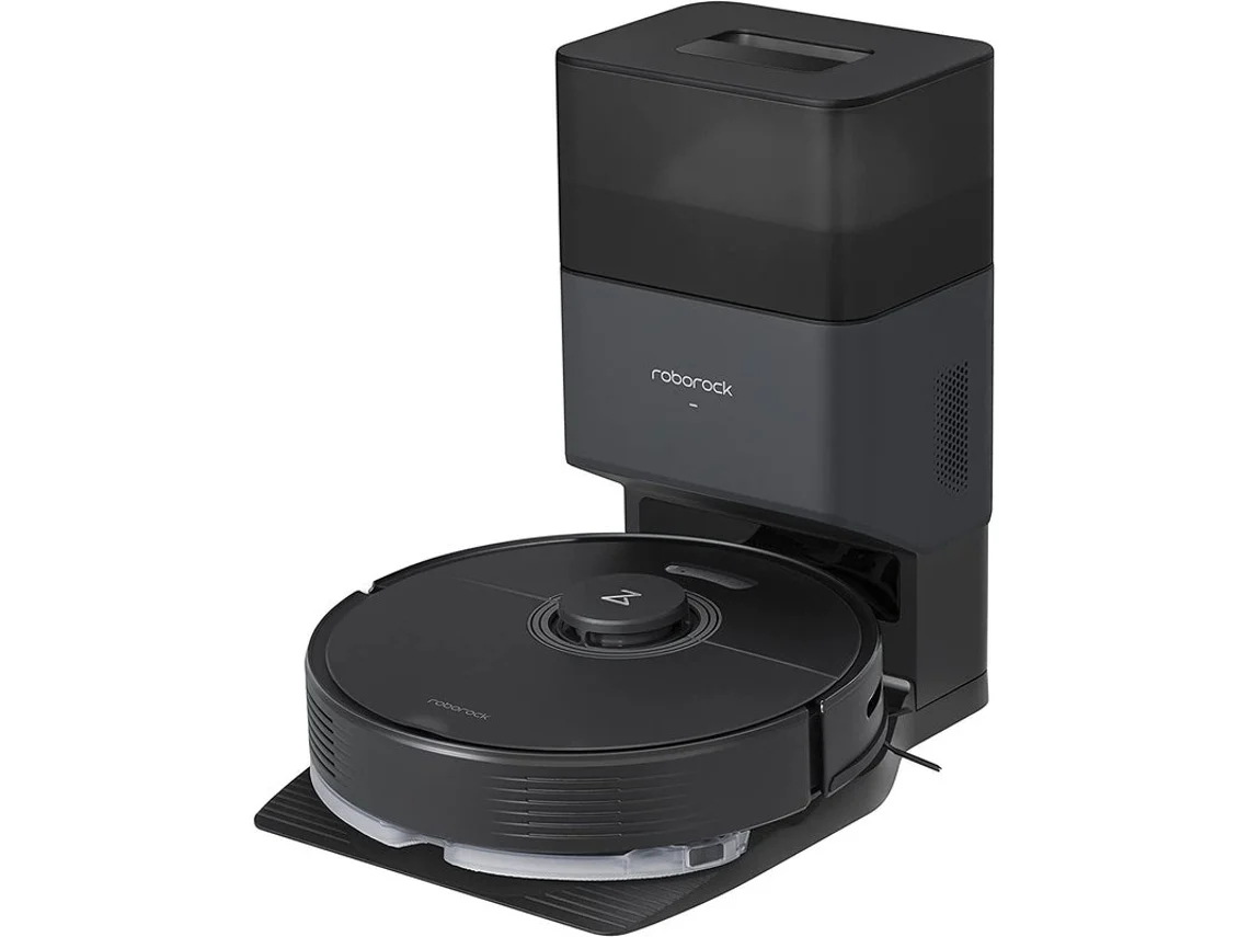 Roborock Q7 Max Plus ,recondicionado Sinais De Uso, Q7 Max/ Robot Aspirador / Estacion Auto Vaciado, Negro