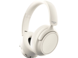 Auscultadores Bluetooth VIETA Pro Silence 4 (Over Ear -  Microfone - Branco)
