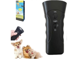 Dispositivo anti latido, repelente ultrassônico para cães, com luz, 3 modos GOKOCO