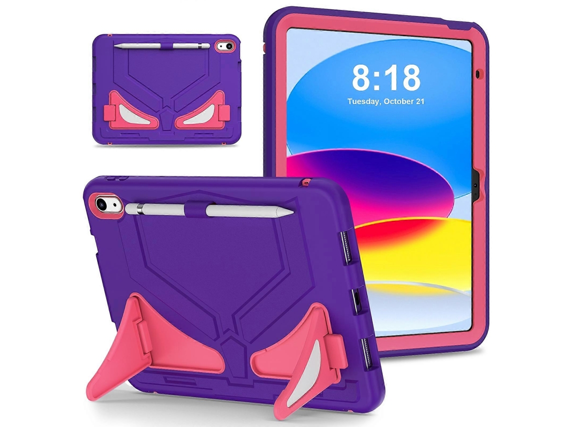 Capa Protetora Resistente A Impactos Em Silicone Policarbonato Para Ipad 2025/2022 E De 10ª Geração 2022. Tuotuo (10,9 Polegadas)