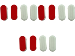 Conjunto De 3 Protetores Universais Para Assento Sanitário, Adesivo Forte, Substituição Doméstica 4
