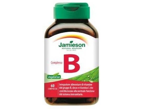 Suplemento Alimentar JAMIESON Complexo B (60 comprimidos)
