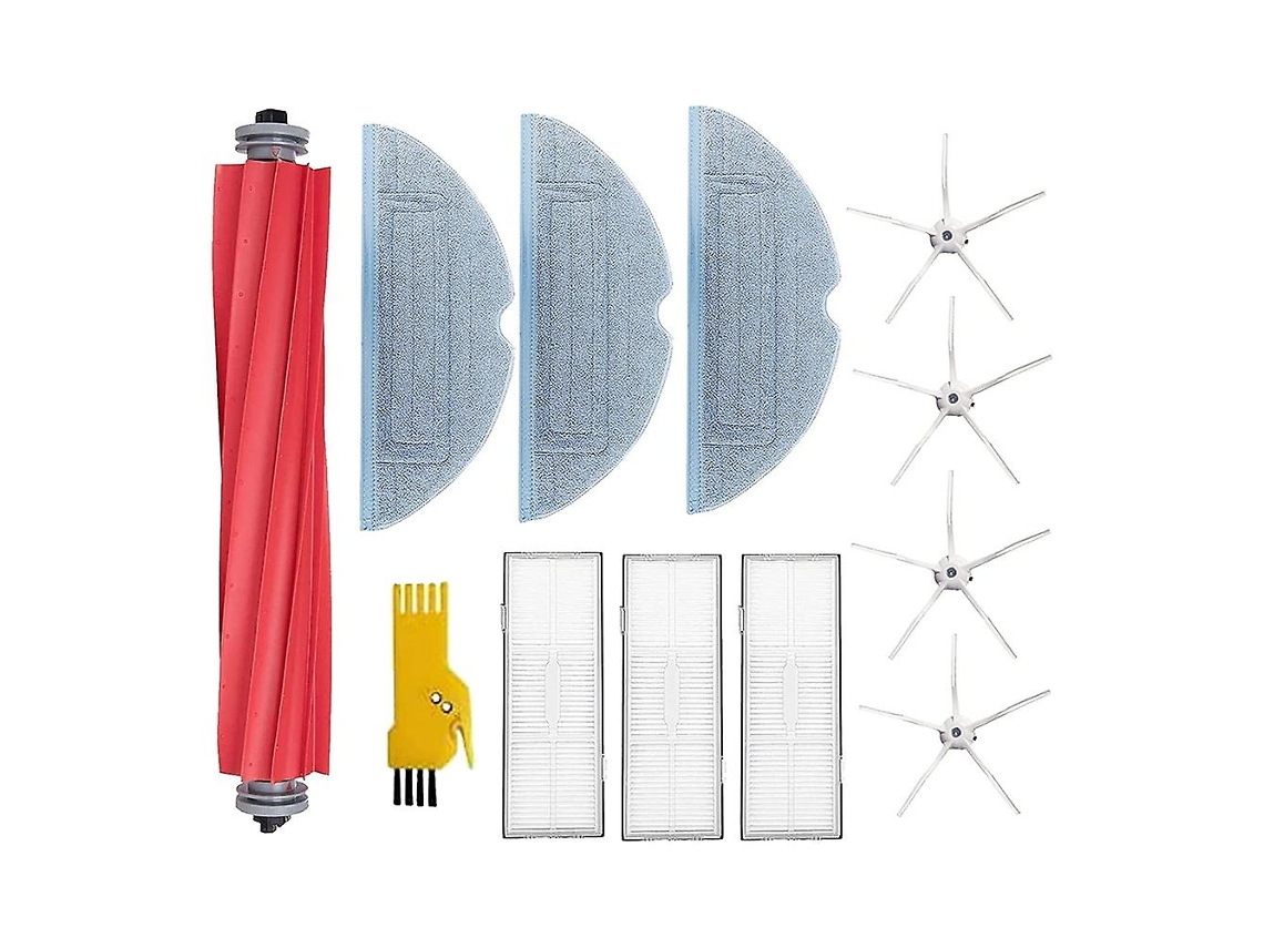 Para Roborock S7 T7S T7 Plus Robot Vacuum Roll Brush Filter Mop Pads