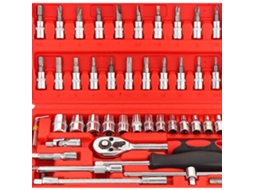 Conjunto De Chaves De Rosto Com 46 Peças Da Laxiscreed Para Manutenção E Reparação