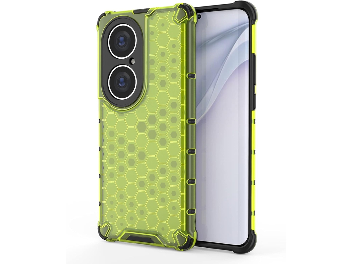 Capa Honeycomb Body Protetora para Huawei Huawei P50 Pro HONGWE. Anti-Choque Transparente