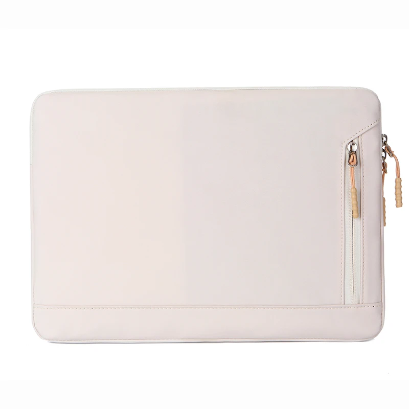 Bolsa Para Laptop De 14 A 14,6 Polegadas, Bolsa Para Computador Moderna E Resistente, Bege.