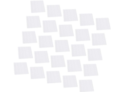 25 Peças Tapete De Papel Resistente Ao Óleo, Branco