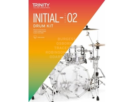 Livro Trinity College London Drum Kit From 2020. Initial-Grade 2 de Trinity College London (Inglês)
