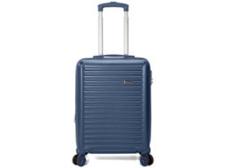 Benzi Cabine Mala Bz5845a-50, Cabine com extensão ABS de 55 cm, 4 rodas duplas, combinação de data e 3 dígitos, azul