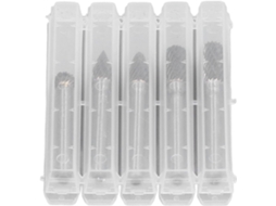 Conjunto De 5 Brocas Rotativas De Aço Tungstênio Para Marcenaria, Com Ponta De Carboneto, Padrão Dup Gokoco