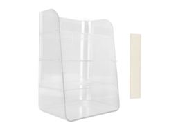 Estante De Maquillaje Multicapa Con Particiones Desmontables Para Baño Y Dormitorio Transparente