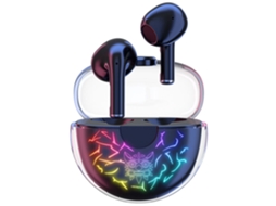 Auscultadores Onikuma T35 Preto Earplug Bluetooth para Iphone e Android
