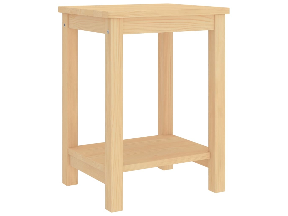 Bedside Cabinet, Bedside Cabinets Vidaxl Marrom Madeira De Pinho (n/a)