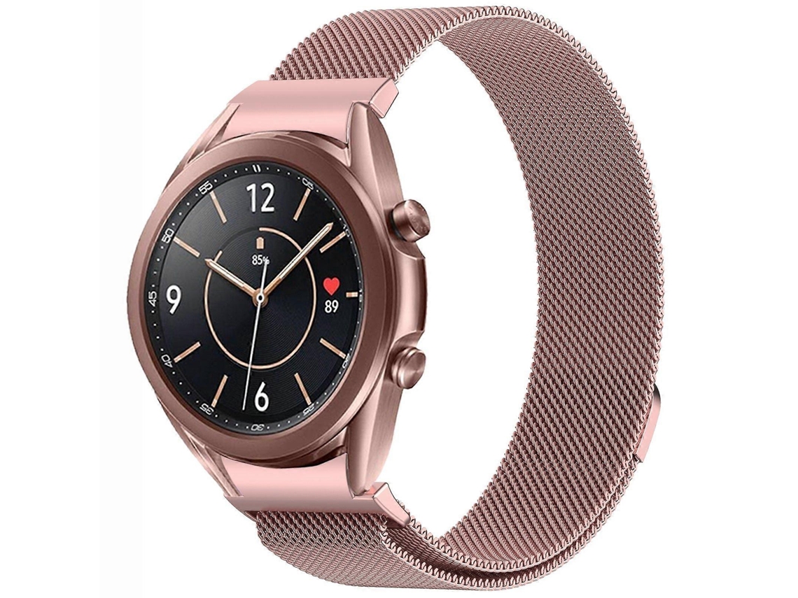 Pulseira De Relógio Milan Magnetic Metal Com Botões