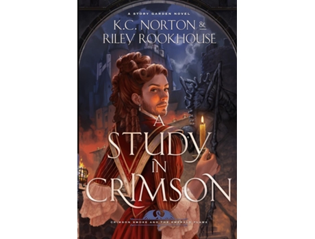 Livro A Study in Crimson World of Heavenfall de Riley Rookhouse (Inglês)